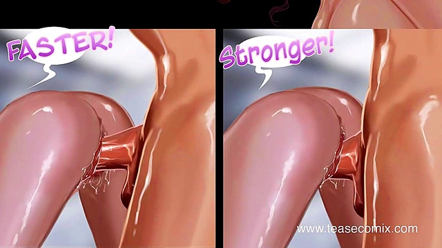 Livia Lust's Intergalactic Pleasure – Redhead Toon Beauty Rides Robot On Spaceship