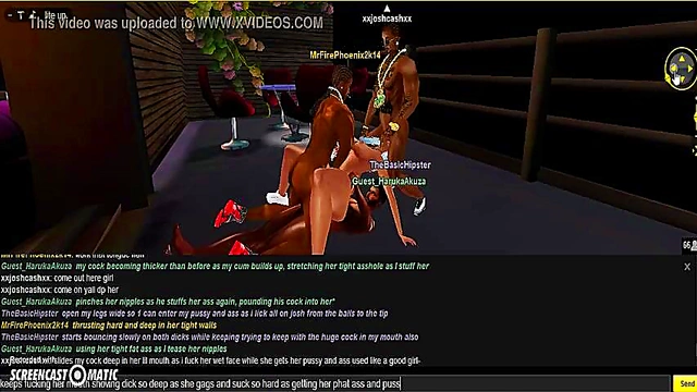 Hipster Gangbang – 3D Anime Girls Get Pounded In Wild IMVU Porn Game Action