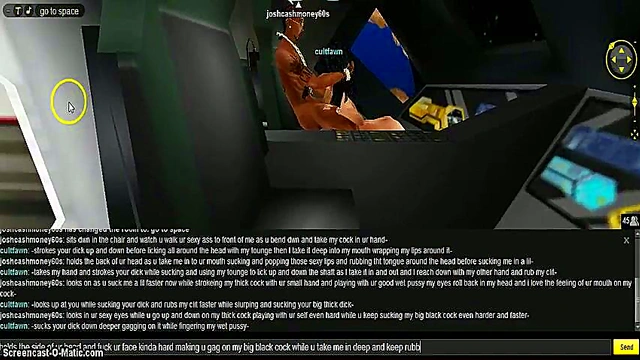 3D Space Cult Head Fucks In Intense Anime Game Adventure