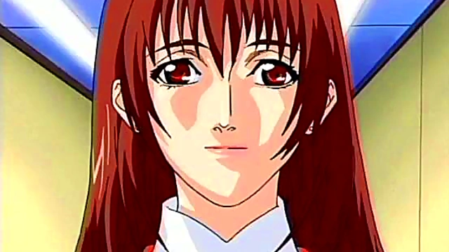 Office Seduction – Busty Anime Secretary Tempts Boss With Lingerie For Naughty Fun