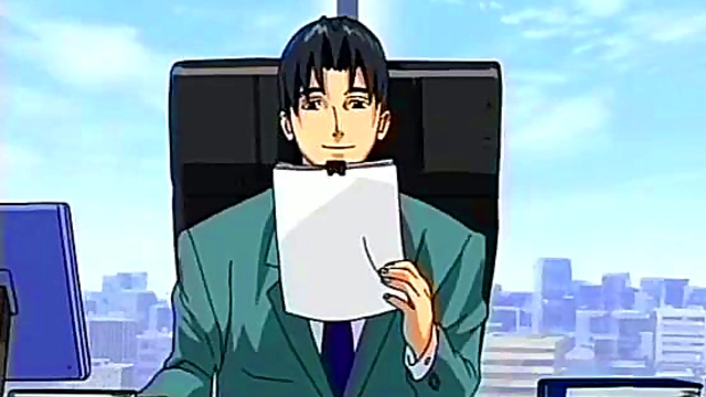 Office Seduction – Busty Anime Secretary Tempts Boss With Lingerie For Naughty Fun