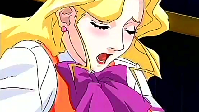 Office Seduction – Busty Anime Secretary Tempts Boss With Lingerie For Naughty Fun