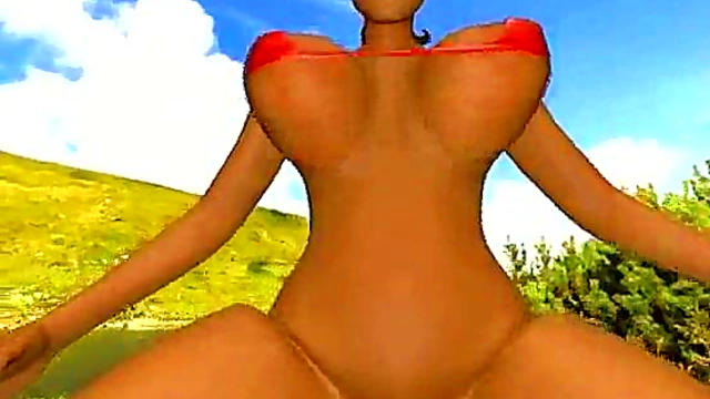 3D Cartoon Chick Gets Animated Action With Horny Guy