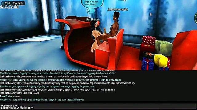 Rose X-Mas – 3D Anime Babe Seduces You This Holiday Season