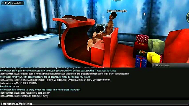 Rose X-Mas – 3D Anime Babe Seduces You This Holiday Season