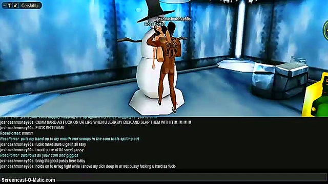 Rose X-Mas – 3D Anime Babe Seduces You This Holiday Season