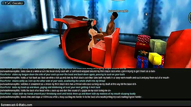 Rose X-Mas – 3D Anime Babe Seduces You This Holiday Season