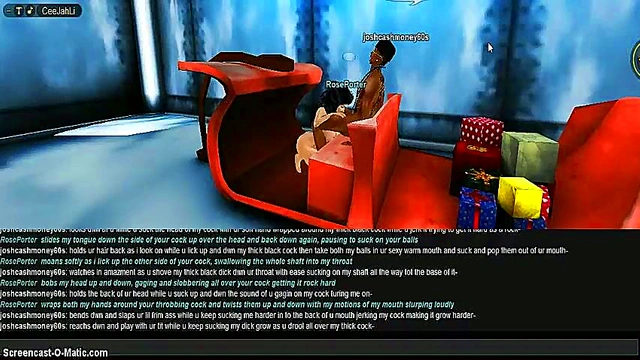 Rose X-Mas – 3D Anime Babe Seduces You This Holiday Season