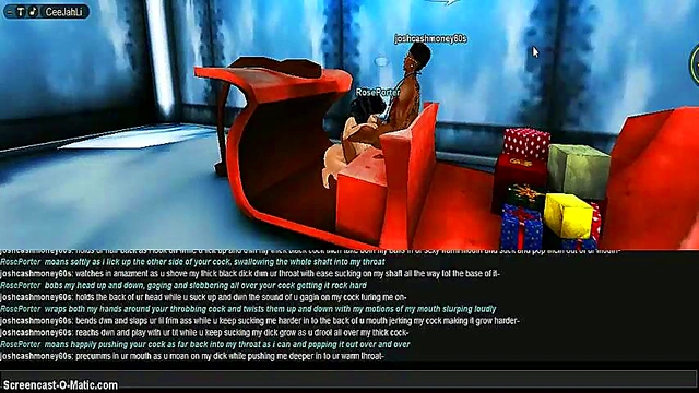 Rose X-Mas – 3D Anime Babe Seduces You This Holiday Season