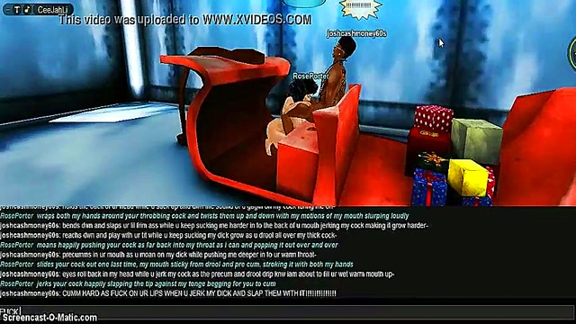 Rose X-Mas – 3D Anime Babe Seduces You This Holiday Season