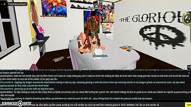 Shawna Gives Intense TitFuck In 3D Anime Porn Adventure