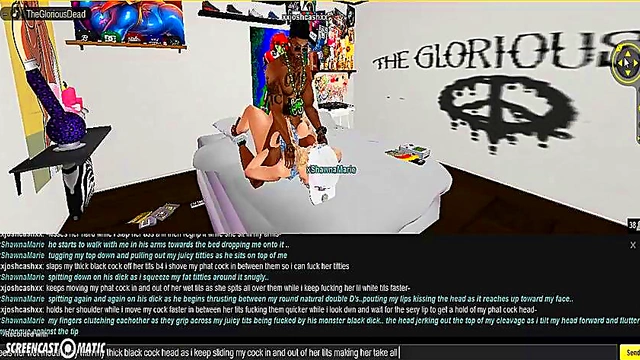 Shawna Gives Intense TitFuck In 3D Anime Porn Adventure