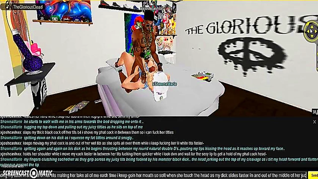 Shawna Gives Intense TitFuck In 3D Anime Porn Adventure