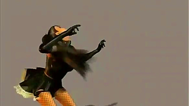 3D Anime Babe Strips Teasingly for Hardcore Blowjob Fun