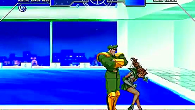 Hentai Fighter Queen Engages In Intense MUGEN Sex Session