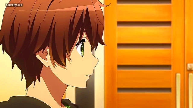 Romantic Chuunibyou Anime Couple Share Intense Passionate Moments