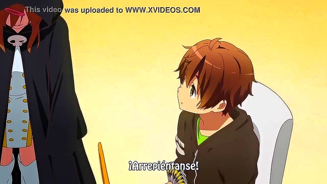 Romantic Chuunibyou Anime Couple Share Intense Passionate Moments