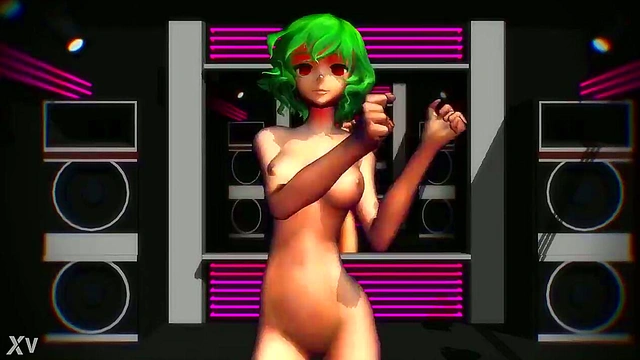 Horny Anime Chick Dances Seductively for MMD Fans