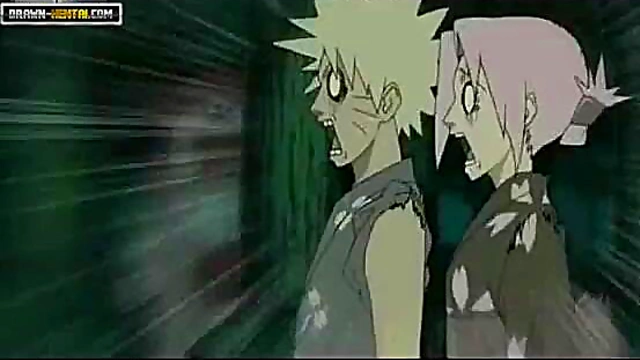 Sakura Gets Fucked Hard by Naruto for a Horny Night Outdoors