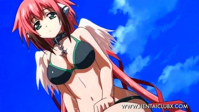 Naked Anime Girls Seduce in Sexy Bikinis for Hot Ecchi Action