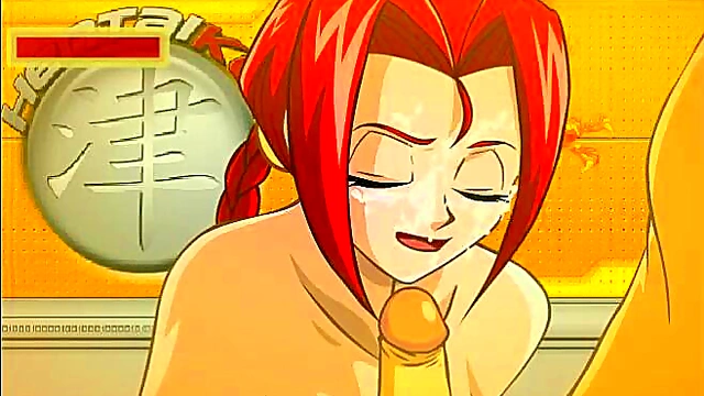 Redheaded Anime Babe Gets Fucked In Sexy Hentai Scene From Popular Game