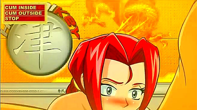 Redheaded Anime Babe Gets Fucked In Sexy Hentai Scene From Popular Game