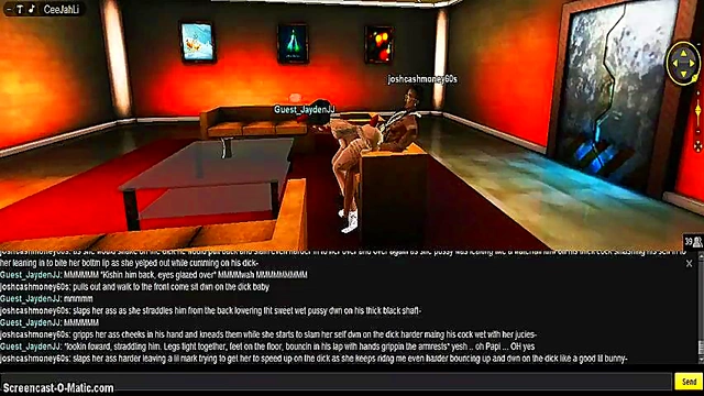 3D Anime Babe Seduces in X-Mas Outfit for Naughty Holiday Fun