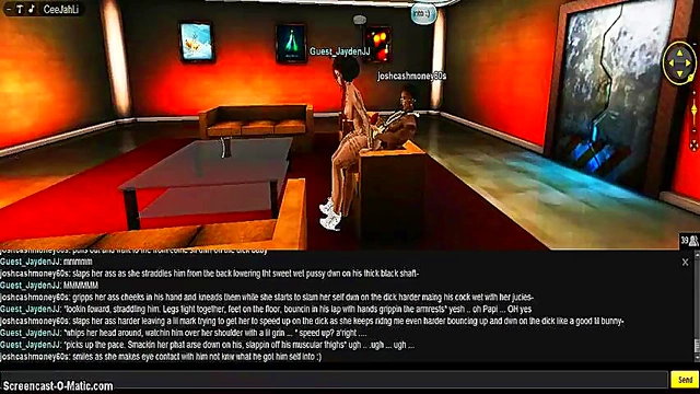 3D Anime Babe Seduces in X-Mas Outfit for Naughty Holiday Fun