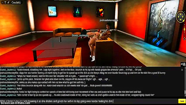 3D Anime Babe Seduces in X-Mas Outfit for Naughty Holiday Fun