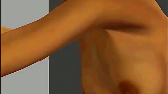 Virtual French Maid Gives Hot 3D Blowjob With Big Tits & Hardcore Anime Action