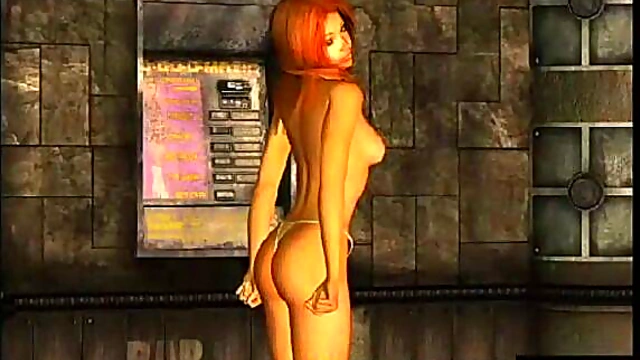 Virtual French Maid Gives Hot 3D Blowjob With Big Tits & Hardcore Anime Action