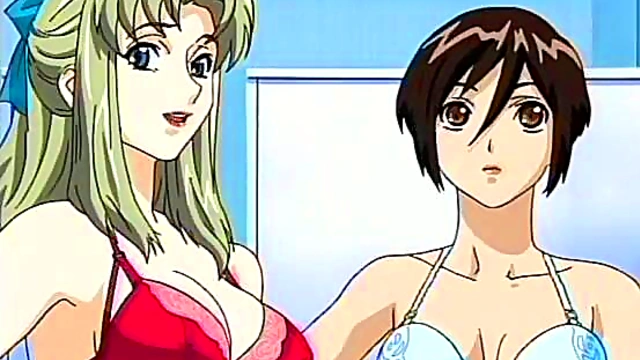 Office Seduction – Anime Chick Tempts Boss With Lingerie And Blowjob