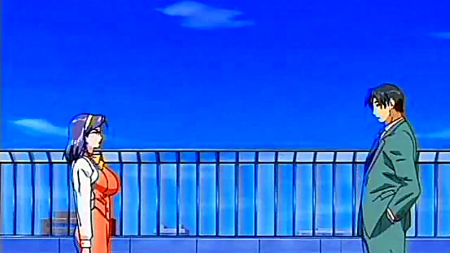 Office Seduction – Anime Chick Tempts Boss With Lingerie And Blowjob