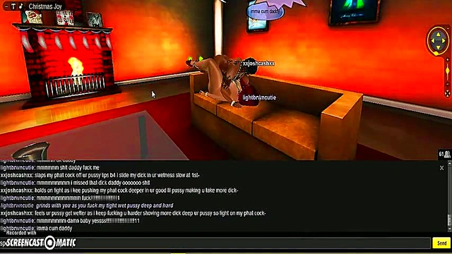 Cute X-Mas Cutie Gets Animated for Naughty 3D Porn Fun