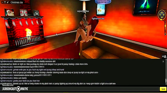 Cute X-Mas Cutie Gets Animated for Naughty 3D Porn Fun