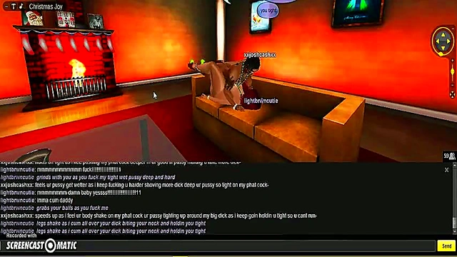 Cute X-Mas Cutie Gets Animated for Naughty 3D Porn Fun