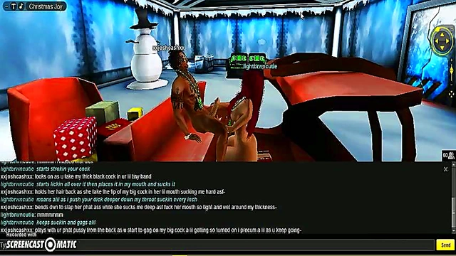 Cute X-Mas Cutie Gets Animated for Naughty 3D Porn Fun