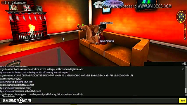 Cute X-Mas Cutie Gets Animated for Naughty 3D Porn Fun