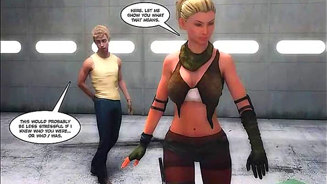 Big-Titted MILF Takes Big Dick In Cartoon 3D Comedy Echo Episode