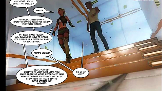 Big-Titted MILF Takes Big Dick In Cartoon 3D Comedy Echo Episode