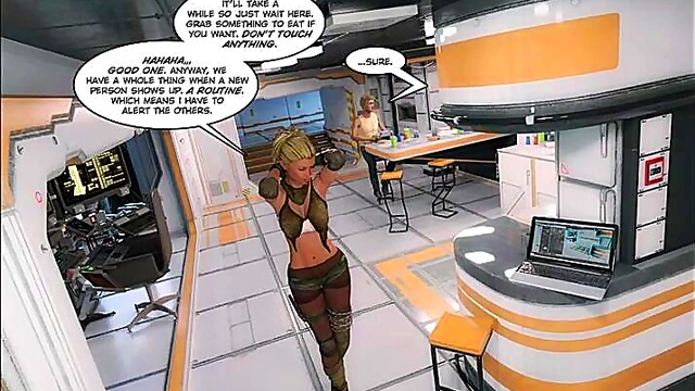 Big-Titted MILF Takes Big Dick In Cartoon 3D Comedy Echo Episode