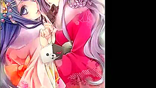 Sexy Anime Girls Pose Nude in Erotic Softcore Hentai Slideshow
