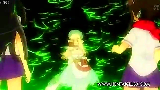 Sexy Anime Chick Rocks Ecchi Action inSenran KaguraDubstep Fantasy