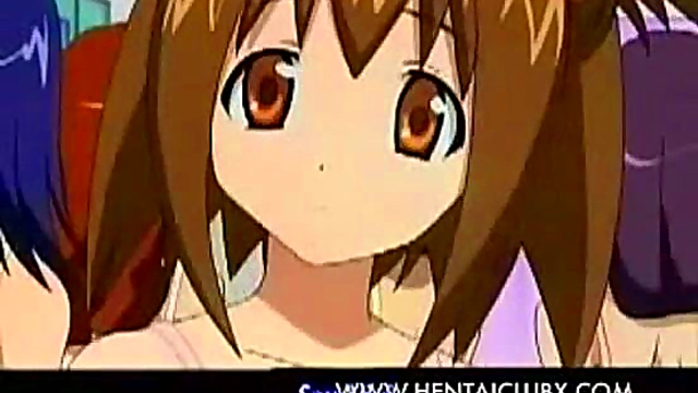 Hilarious Anime Girls Serve Up Fun in the Locker Room With a Monster