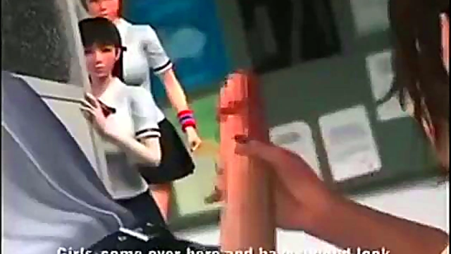 Horny Student Fucks Teacher In steamy 3D Hentai Scene