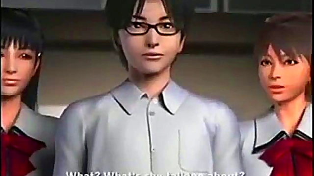 Horny Student Fucks Teacher In steamy 3D Hentai Scene