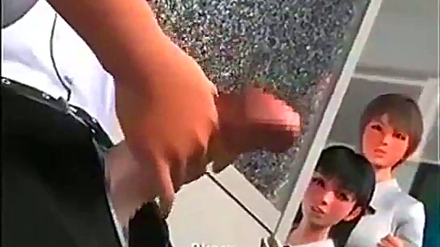 Horny Student Fucks Teacher In steamy 3D Hentai Scene