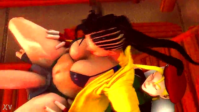 Futa Cammy &Laura Enjoy Intense 3D Hentai Action Together