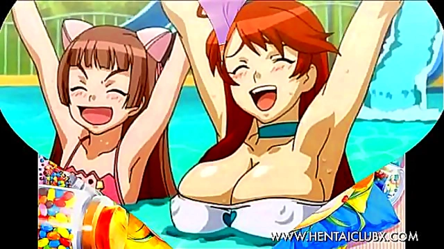 Sexy Anime Babe Seduces You in Ahye Forever Ecchi Collection