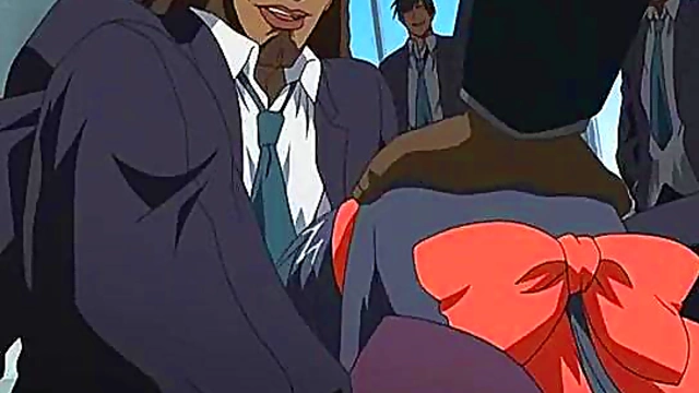 Tasty Busty Exchange Student Gets Animated In Classroom Hentai Fun